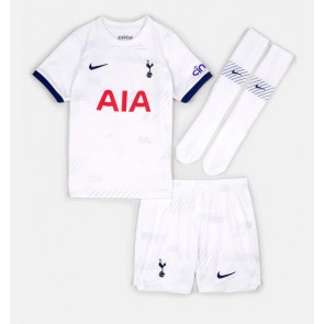 Tottenham Hotspur Hemmakläder Barn 2023-24 Kortärmad (+ Korta byxor)
